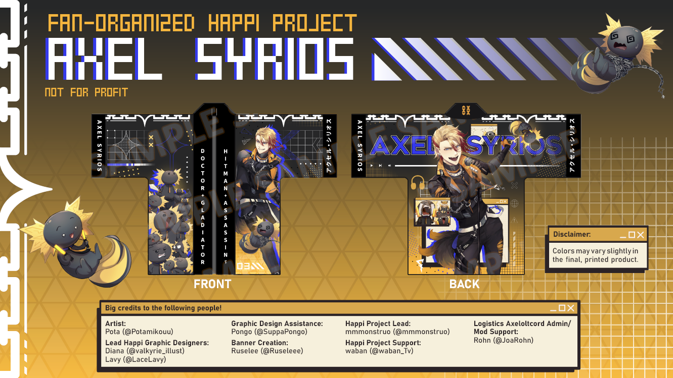 Unofficial Axel Syrios Happi