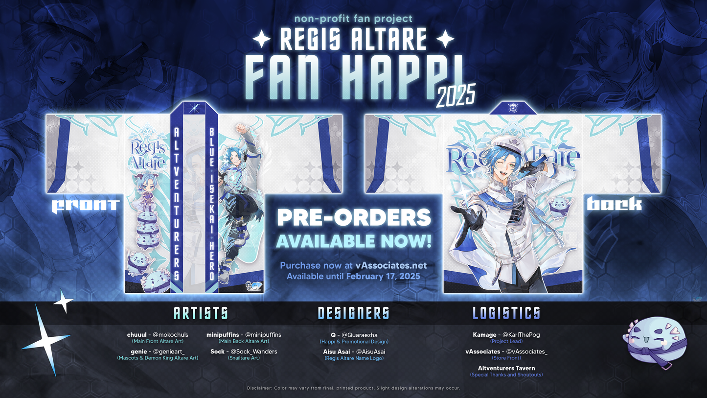 Unofficial Regis Altare Happi