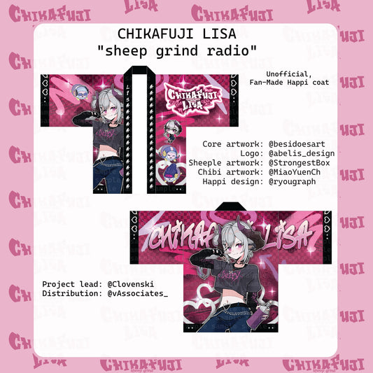Unofficial Chikafuji Lisa Fan Happi