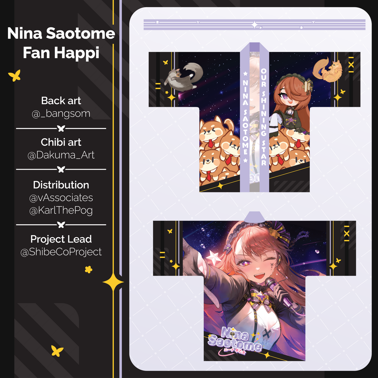 Nina Saotome Fan Happi
