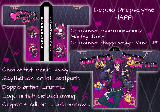 [Preorder] Doppio Dropscythe Unofficial Happi