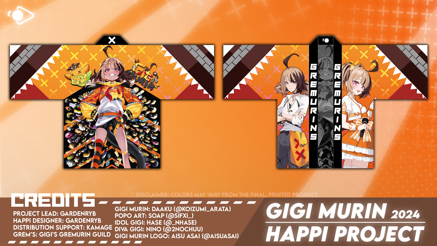 [Preorder](In Production) Unofficial Gigi Murin Happi