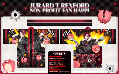 [Preorder] Jurard T Rexford Fan Happi