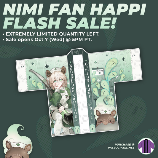 Unofficial Nimi Nightmare Fan Happi Rerun