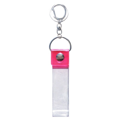 Tower Records Silver Tape Keychain / Wristband Keychain