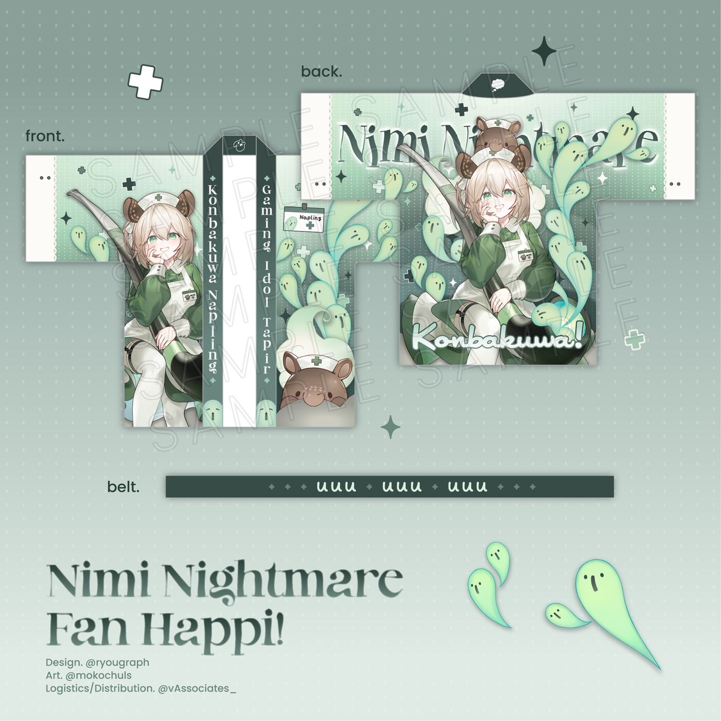 [Preorder] Nimi Nightmare Fan Happi